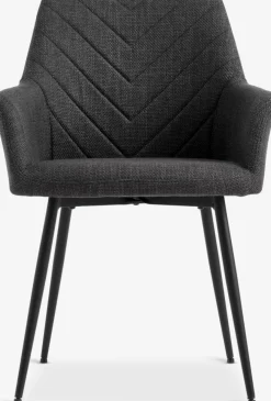 PURHUSSilla de comedor PURHUS gris/negro