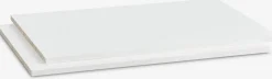 RABERGEstantes para armario RABERG 150 2 unidades blanco