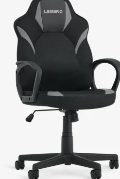 RANDRUPSilla gaming RANDRUP polipiel negro/malla