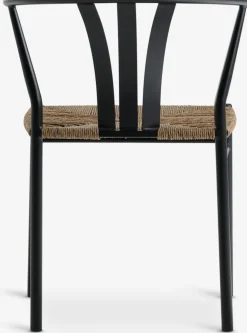 RANGSTRUP + TAGMARKMesa RANGSTRUP Ø110 natural/negro + 4 sillas TAGMARK