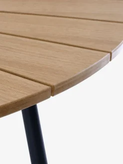 RANGSTRUP + TUERNEMesa RANGSTRUP Ø130 + 4 sillas TUERNE natural