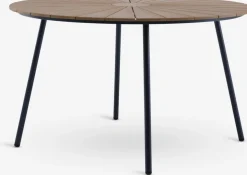 RANGSTRUP + TUERNEMesa RANGSTRUP Ø130 + 4 sillas TUERNE natural