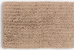 ROSVIKPLUSAlfombrilla de baño ROSVIK 50x80cm chenilla arena