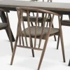 SANDBY + LYKSBORGMesa SANDBY L210 roble oscuro + 4 LYKSBORG roble oscuro