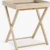 SERUPMesa auxiliar SERUP 40x52 natural/verde manzana/uva empolvad