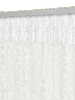 SKASENCortina SKASEN 1x140x300 hojas verde empolvado