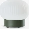 STORFUGLLámpara de mesa recargable STORFUGL Ø15xA10cm verde oscuro