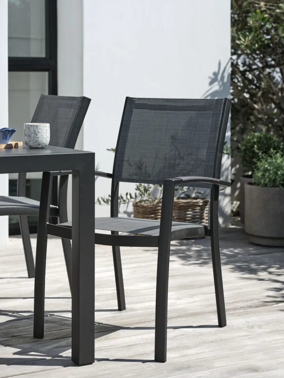 STRANDBYSilla apilable STRANDBY gris