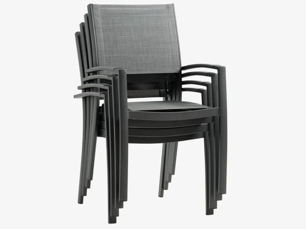 STRANDBYSilla apilable STRANDBY gris