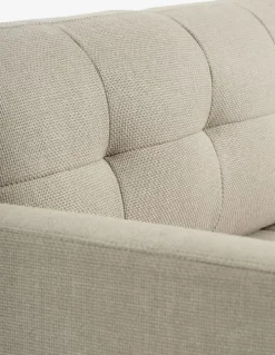 TEGLHUSESofá cama con chaise longue TEGLHUSE tela beis