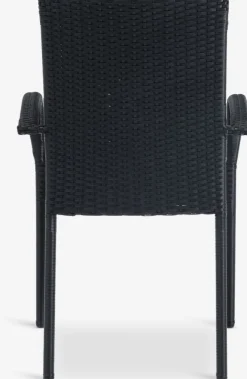 TYDAL + GUDHJEMMesa TYDAL L208/272 + 4 sillas GUDHJEM negro