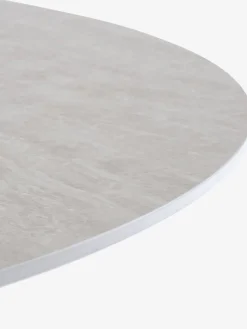 VAMDRUP + STORDALENMesa VAMDRUP Ø120 beis + 4 sillas STORDALEN natural