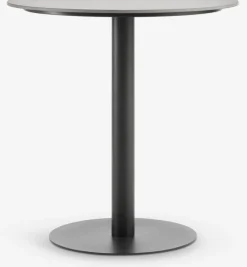 VAMDRUPMesa de balcón VAMDRUP Ø70 gris oscuro
