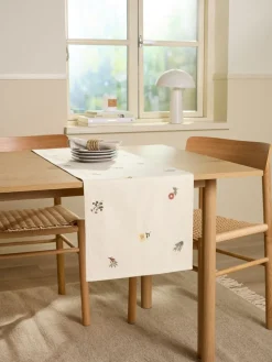 VANDIRISCamino de mesa VANDIRIS 37x150 blanco