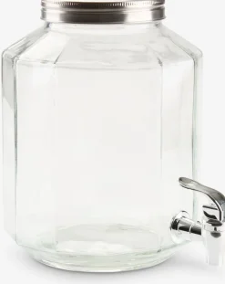 VANNDispensador de bebidas grifo VANN 4,25L cristal transparente