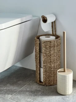 VANSBROPortarrollos de baño VANSBRO Ø16xA47cm hierba marina