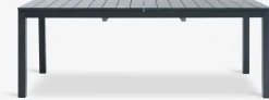 VATTRUP + GAMMELBYMesa VATTRUP L206/321 negro + 4 sillas GAMMELBY gris
