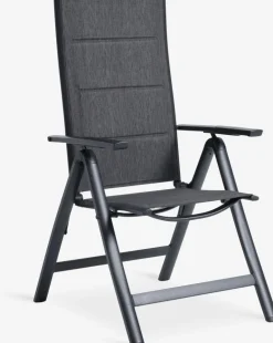 VATTRUP + MYSENMesa VATTRUP L206/321 negro + 4 sillas MYSEN gris
