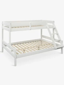 VESTERVIGLitera VESTERVIG 90/140x200 con escalera blanco