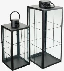 VILLADSFarol VILLADS A16xL16xA36cm negro