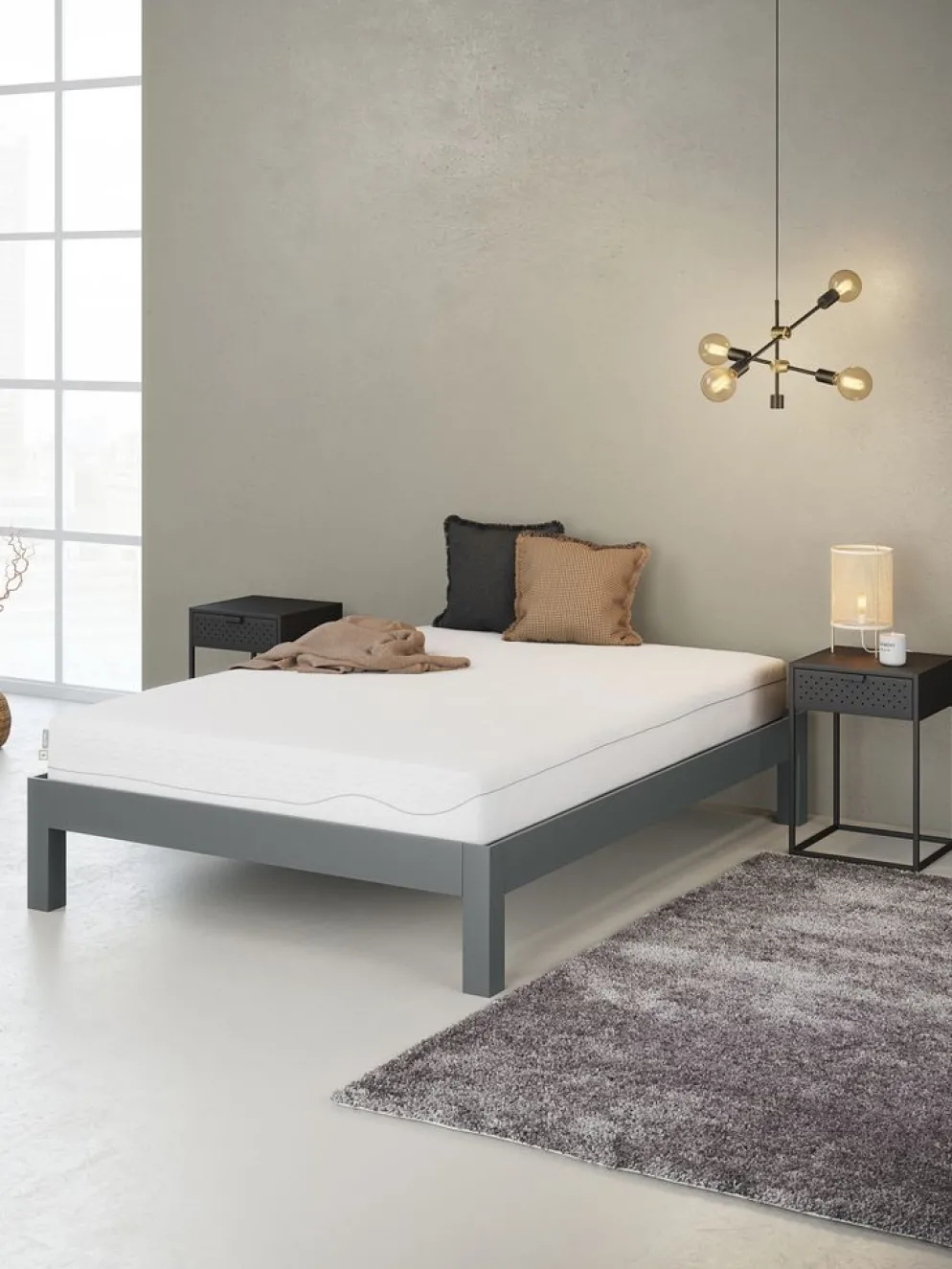 WELLPUR KVITAGOLDColchón de espuma 135x190cm WELLPUR KVITA Firme